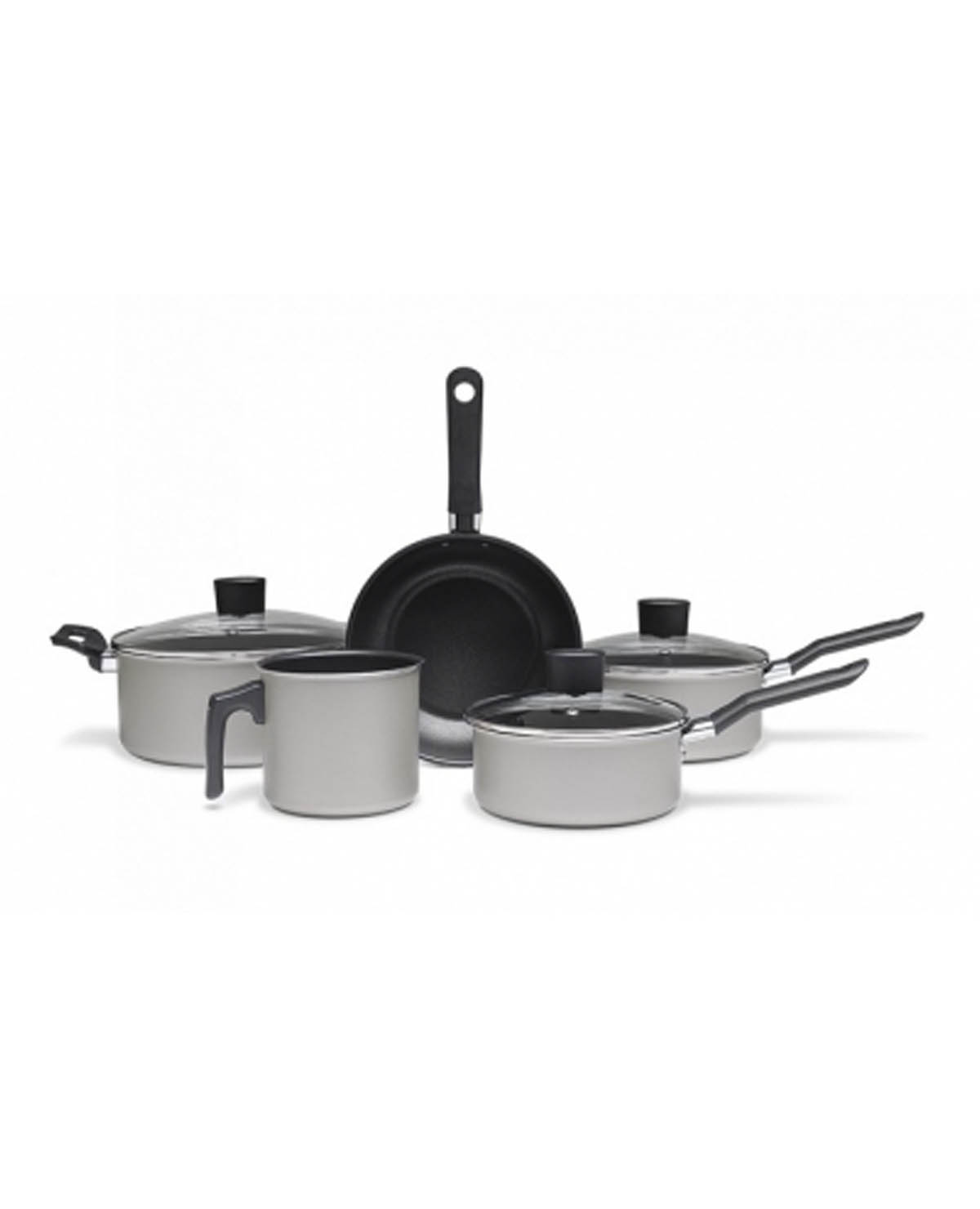 Set de Cocina 5 piezas Linea Maple Gris Plata Brinox